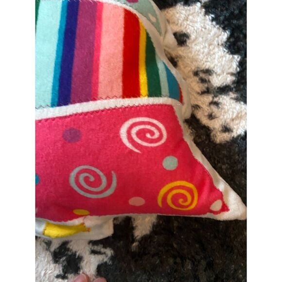 Holiday Time Pastel Christmas Tree Throw Pillow - Picture 8 of 8